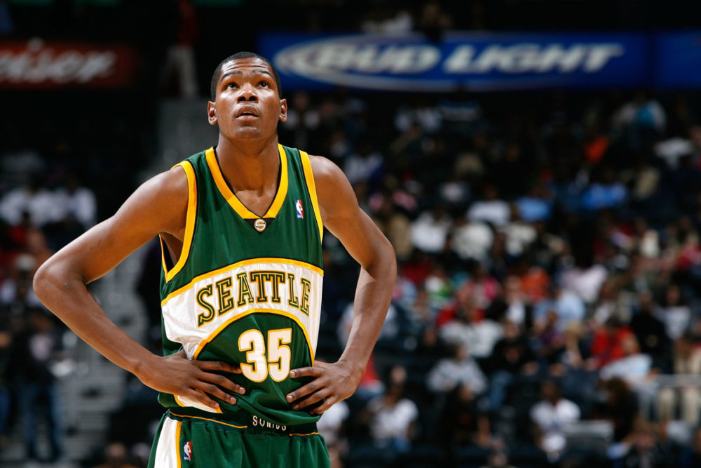 Kevin Durant : "Seattle mérite une équipe NBA" • Basket USA
