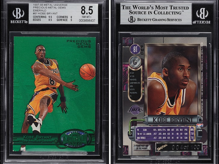 Une carte de Kobe Bryant vendue pour deux millions de dollars • Basket USA